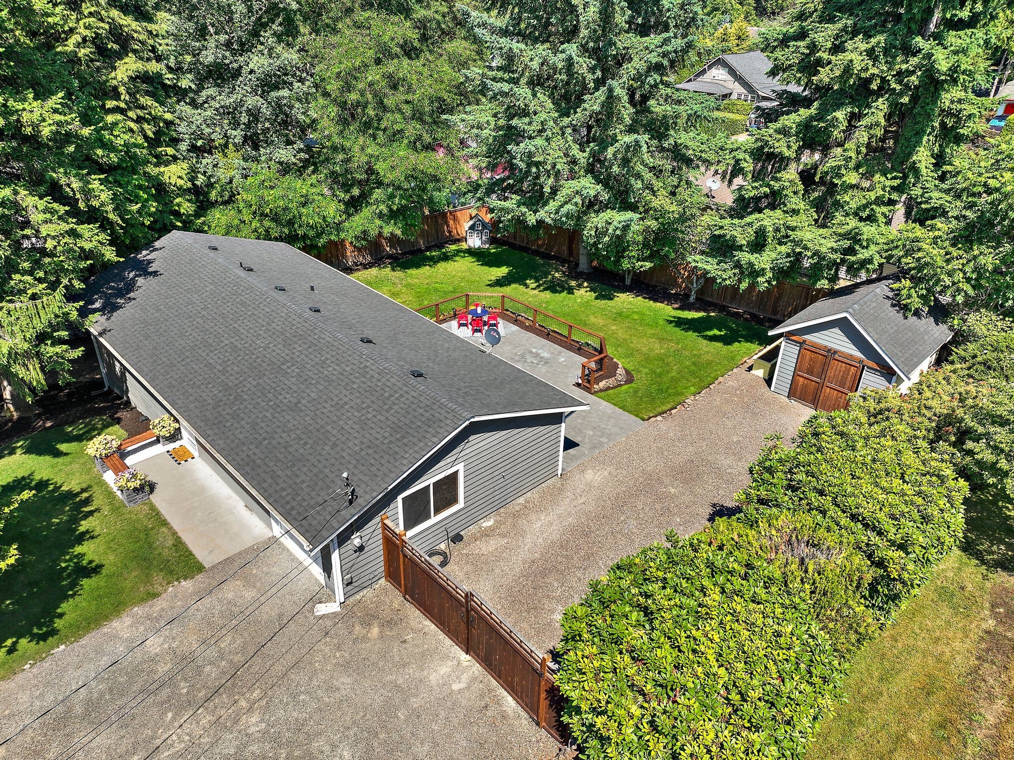 Eatonville aerial
