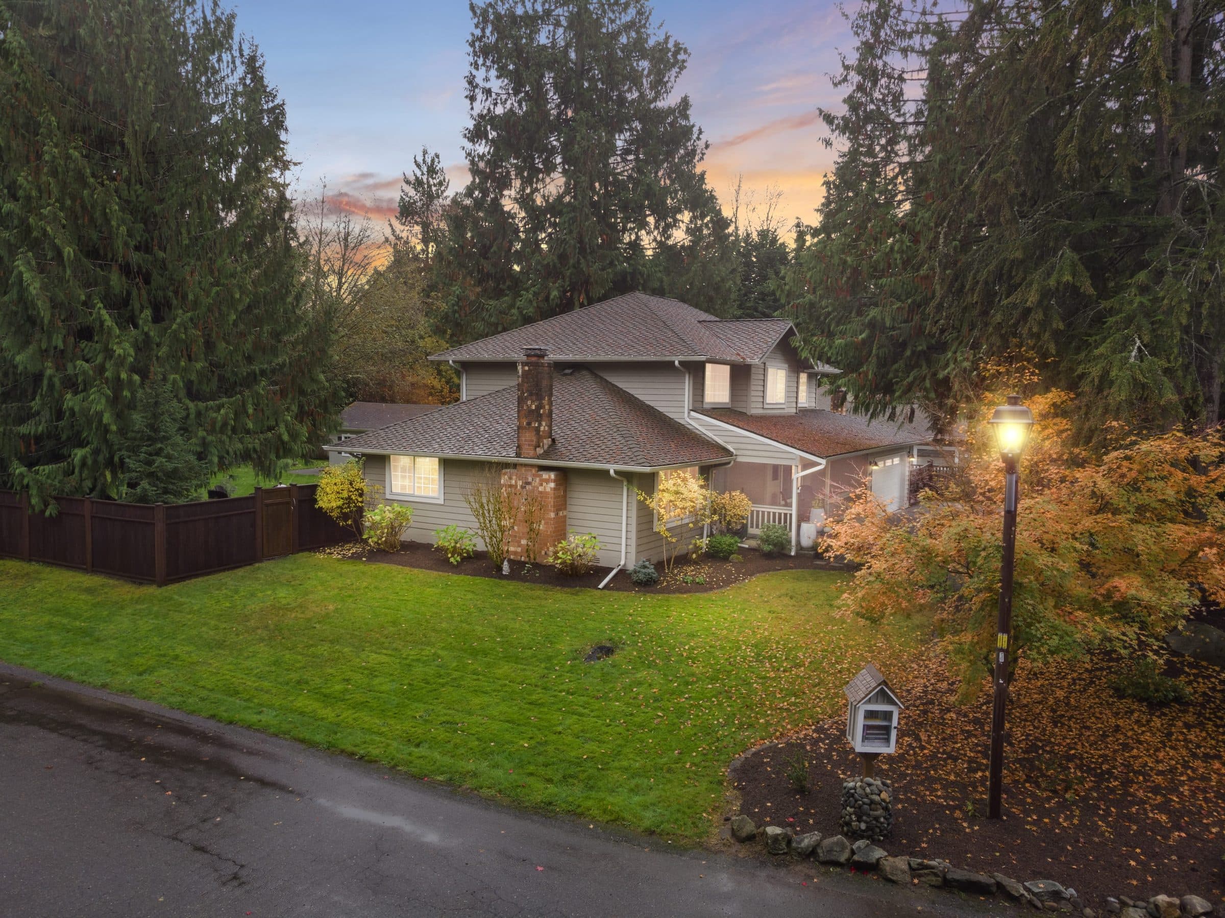 Bonney Lake aerial